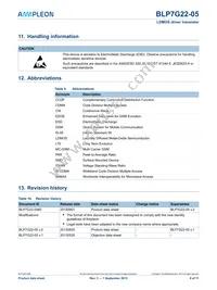 BLP7G22-05Z Datasheet Page 8