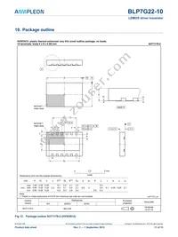 BLP7G22-10 Datasheet Page 11