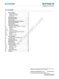 BLP7G22-10 Datasheet Page 15