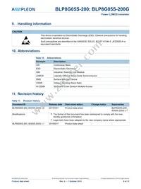 BLP8G05S-200Y Datasheet Page 9