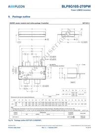 BLP8G10S-270PWY Datasheet Page 11