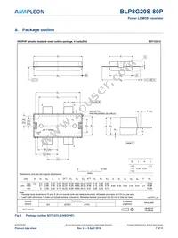 BLP8G20S-80PY Datasheet Page 7