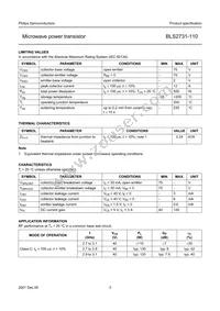 BLS2731-110 Datasheet Page 3