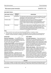 BLS2731-110 Datasheet Page 8