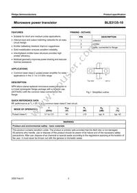 BLS3135-10 Datasheet Page 2