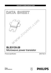 BLS3135-20 Datasheet Cover