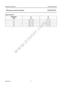 BLS3135-50 Datasheet Page 4