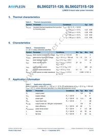 BLS6G2731S-120 Datasheet Page 3