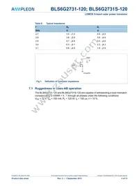 BLS6G2731S-120 Datasheet Page 4