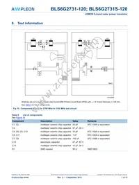 BLS6G2731S-120 Datasheet Page 7