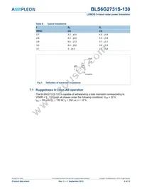 BLS6G2731S-130 Datasheet Page 4
