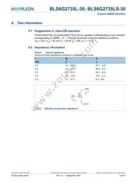 BLS6G2735LS-30 Datasheet Page 9