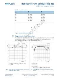 BLS6G3135-120 Datasheet Page 4