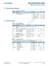 BLS7G2729L-350P Datasheet Page 3