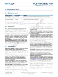 BLS7G2729L-350P Datasheet Page 11