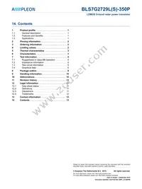 BLS7G2729L-350P Datasheet Page 13