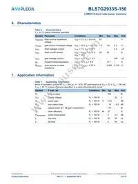 BLS7G2933S-150 Datasheet Page 3