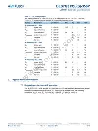 BLS7G3135LS-350P Datasheet Page 4