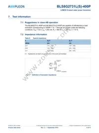 BLS8G2731L-400PU Datasheet Page 4