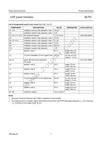 BLT81 Datasheet Page 7
