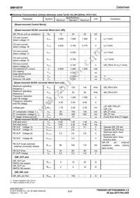BM1051F-GE2 Datasheet Page 5
