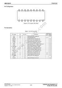 BM1C001F-GE2 Datasheet Page 2
