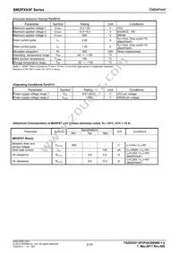 BM2P054F-GE2 Datasheet Page 2