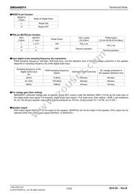 BM5446EFV-E2 Datasheet Page 12