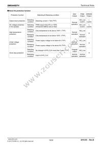 BM5446EFV-E2 Datasheet Page 19