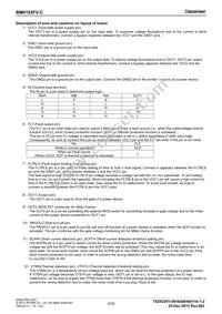 BM6102FV-CE2 Datasheet Page 3