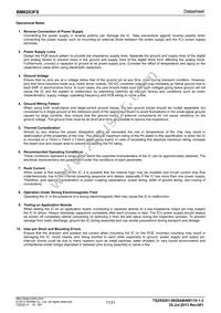 BM6203FS-E2 Datasheet Page 17