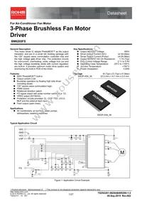 BM6205FS-E2 Datasheet Cover