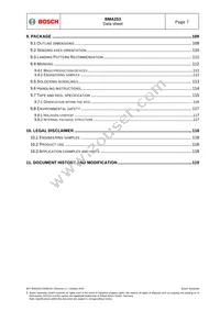 BMA253 Datasheet Page 7