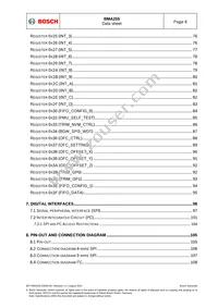 BMA255 Datasheet Page 6