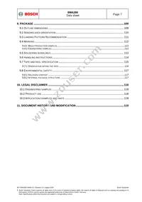 BMA280 Datasheet Page 7