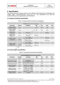 BMC050 Datasheet Page 7