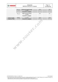 BMC050 Datasheet Page 11