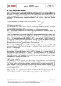 BMC050 Datasheet Page 14