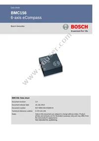 BMC156 Datasheet Cover