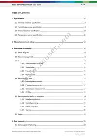 BME280 Datasheet Page 4
