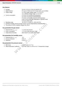 BME680 Datasheet Page 3