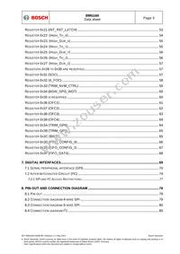 BMG160 Datasheet Page 5