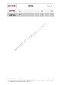 BMG160 Datasheet Page 10