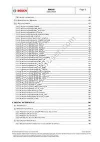 BMI160 Datasheet Page 5