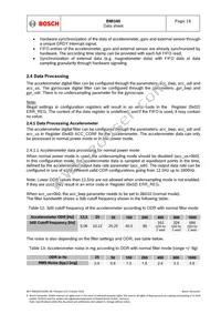 BMI160 Datasheet Page 19
