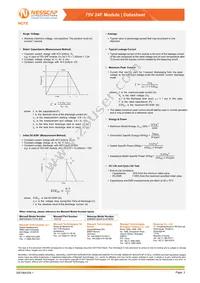 BMOD0024 P075 B02 Datasheet Page 3