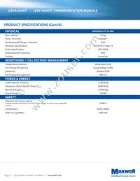 BMOD0063 P125 B08 Datasheet Page 2