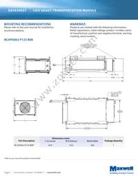 BMOD0063 P125 B08 Datasheet Page 5