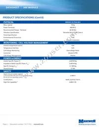 BMOD0130 P056 B03 Datasheet Page 2