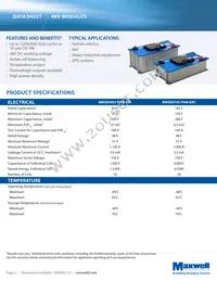 BMOD0165 P048 B09 Datasheet Cover